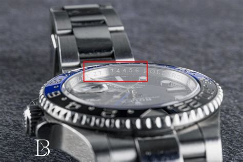 rolex rehaut serial number.